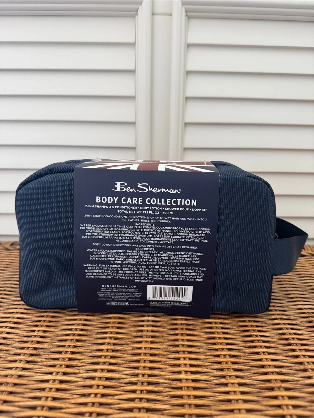 Ben Sherman Travel Body Care Collection Kit